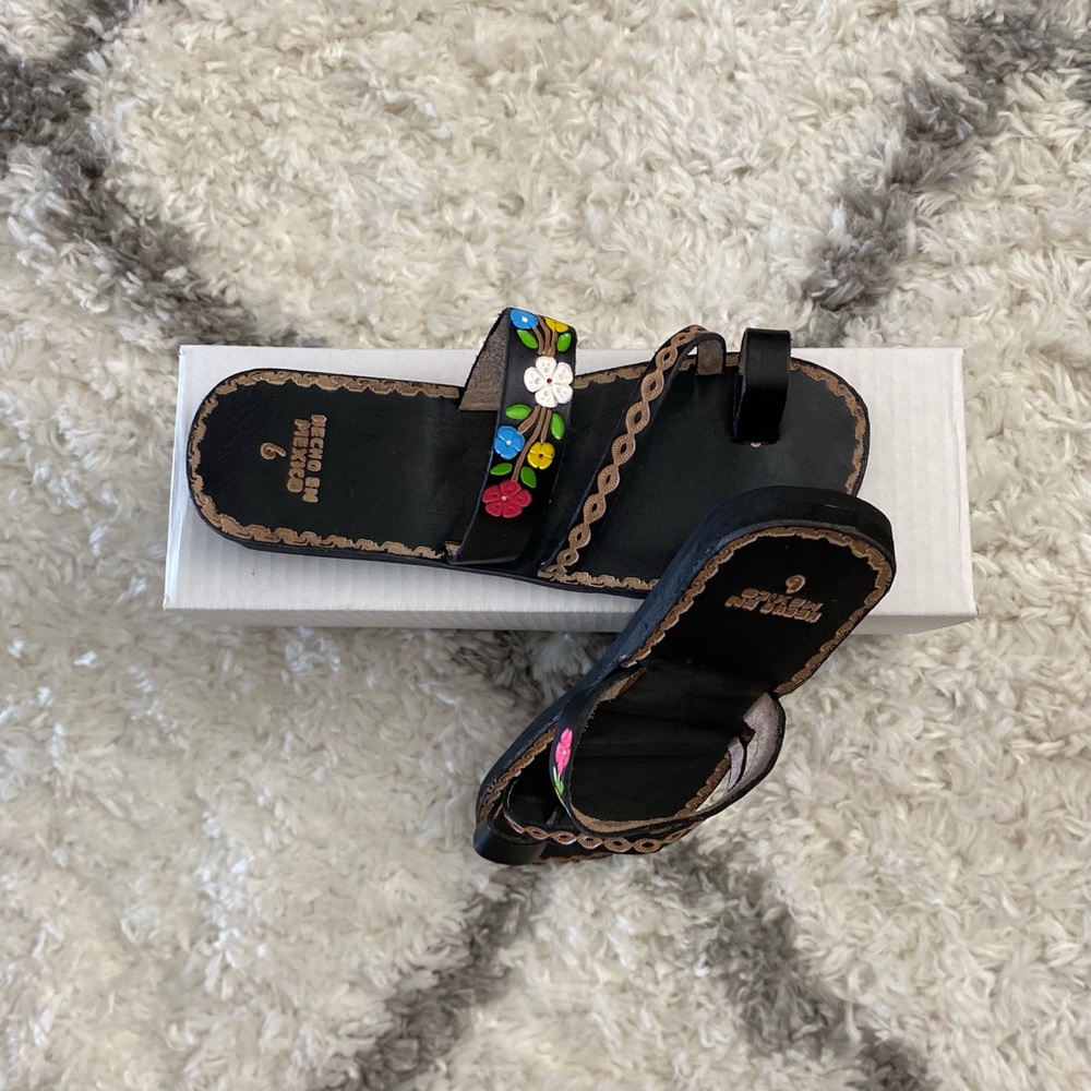 Women huaraches, handmade in Mexico - Picture 4 of 4